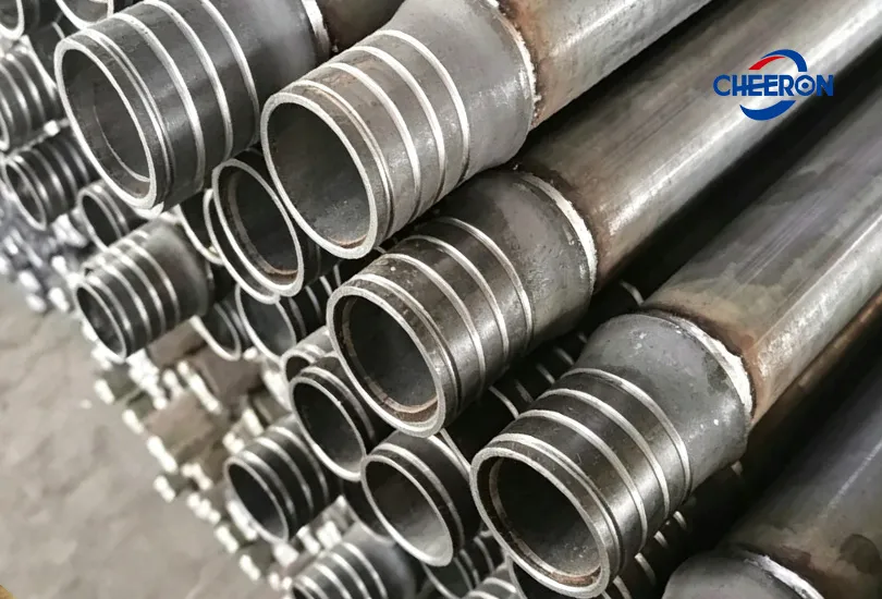 পুশ-ইন টাইপ ক্রসহোল সনিক লগিং পাইপ