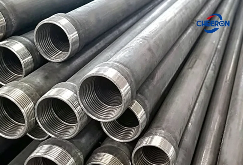 থ্রেডযুক্ত ক্রসহোল সনিক লগিং পাইপ